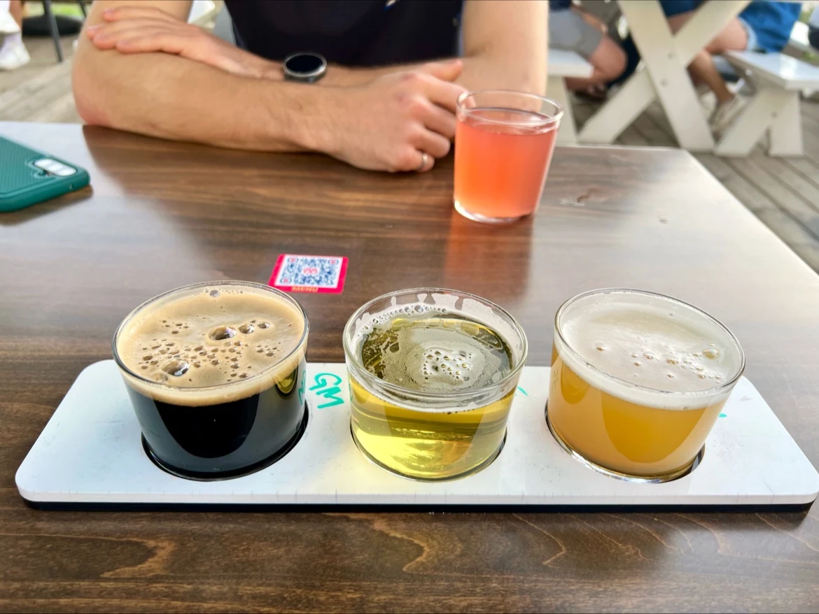 Flight of Beer, Eighty-Eight Brewing Co.