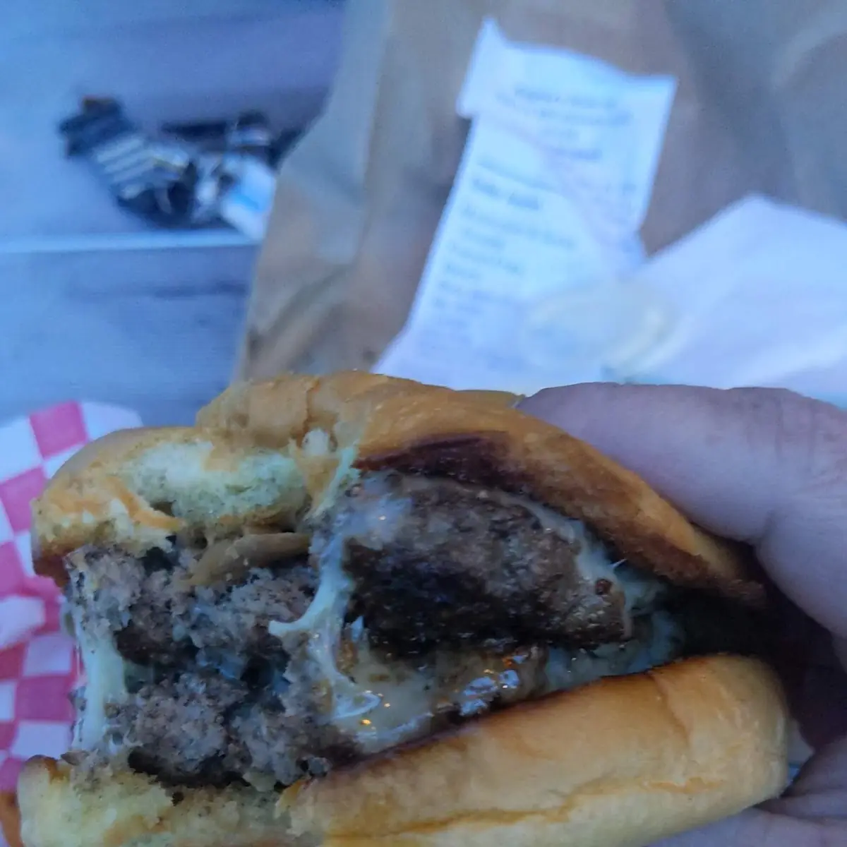 Mushroom Swiss Burger