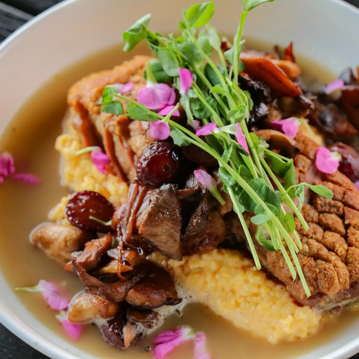 Beer Braised Pork Belly