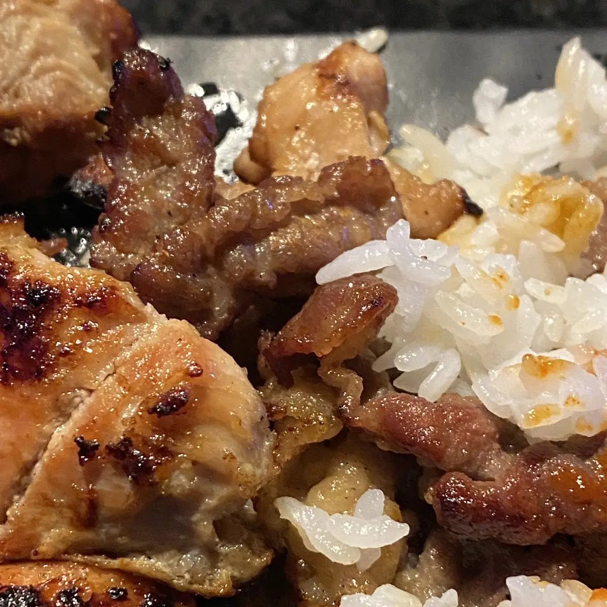 Teriyaki Chicken Pork Belly