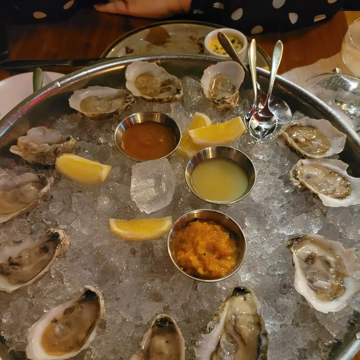 Rappahannock Oysters on Half Shell