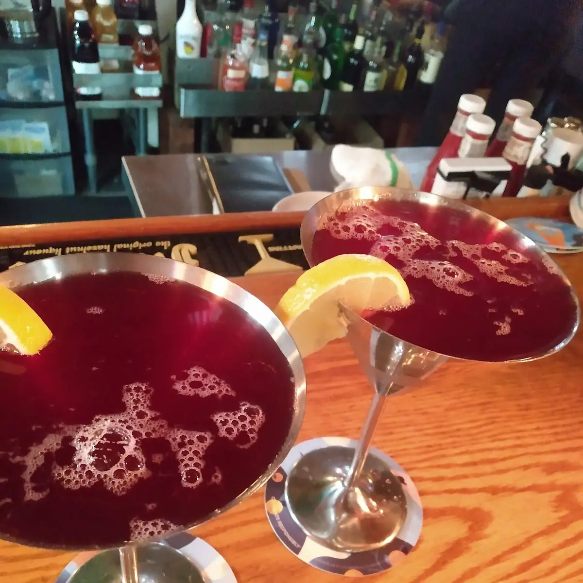 Raspberry Lemon Drop Martini