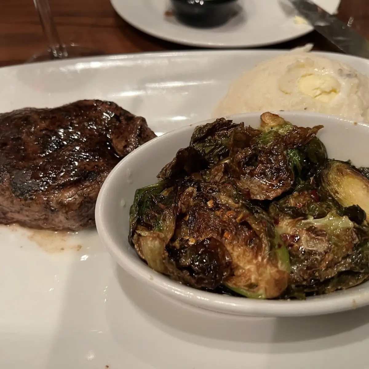 Filet Mignon and Brussel Sprouts