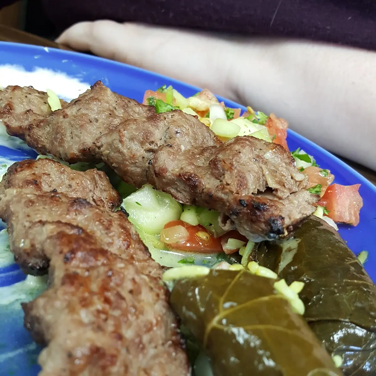Lamb and Grape Leaves