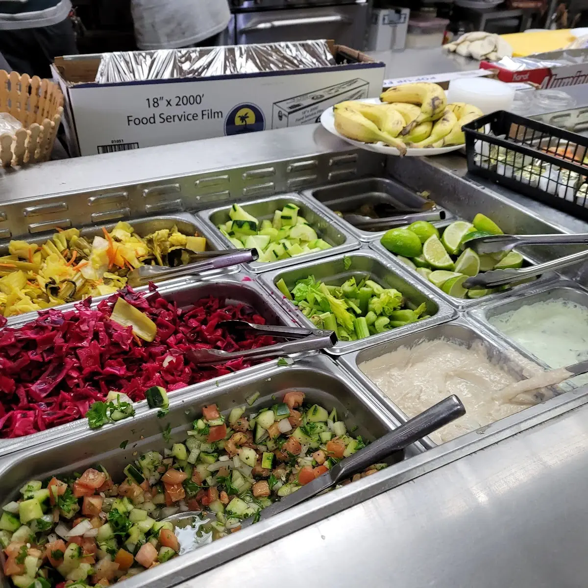 Salad Bar and Side Dishes