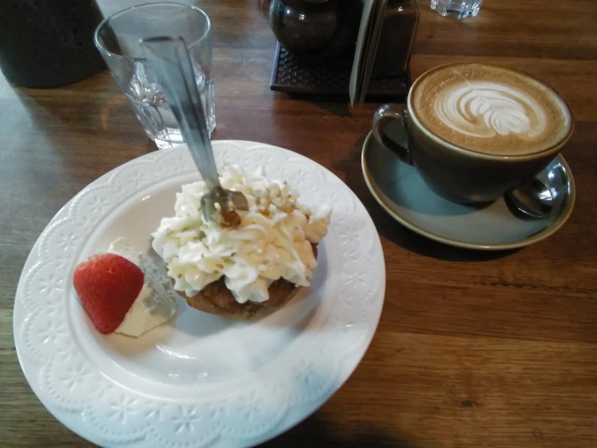 Carrot Cake Muffin, Secret Serenity Café