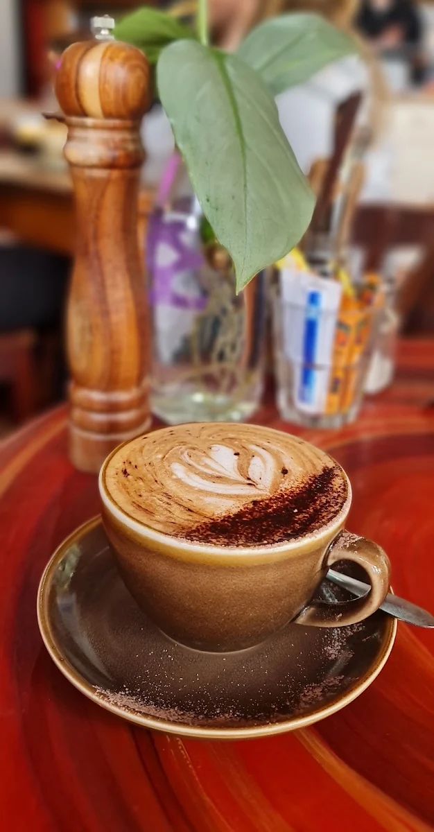 Large Cappuccino, Secret Serenity Café