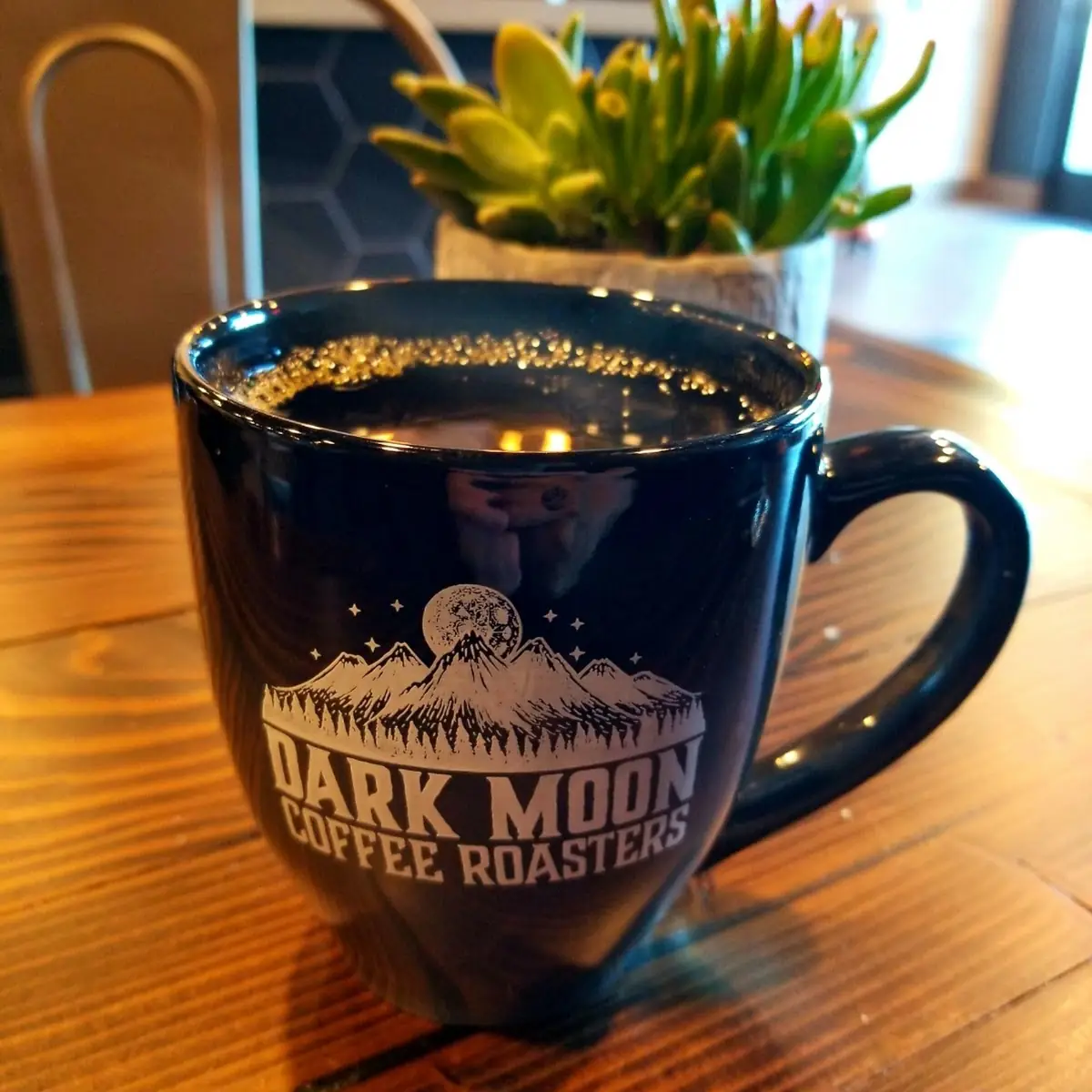 Drip Coffee in Ceramic Mug