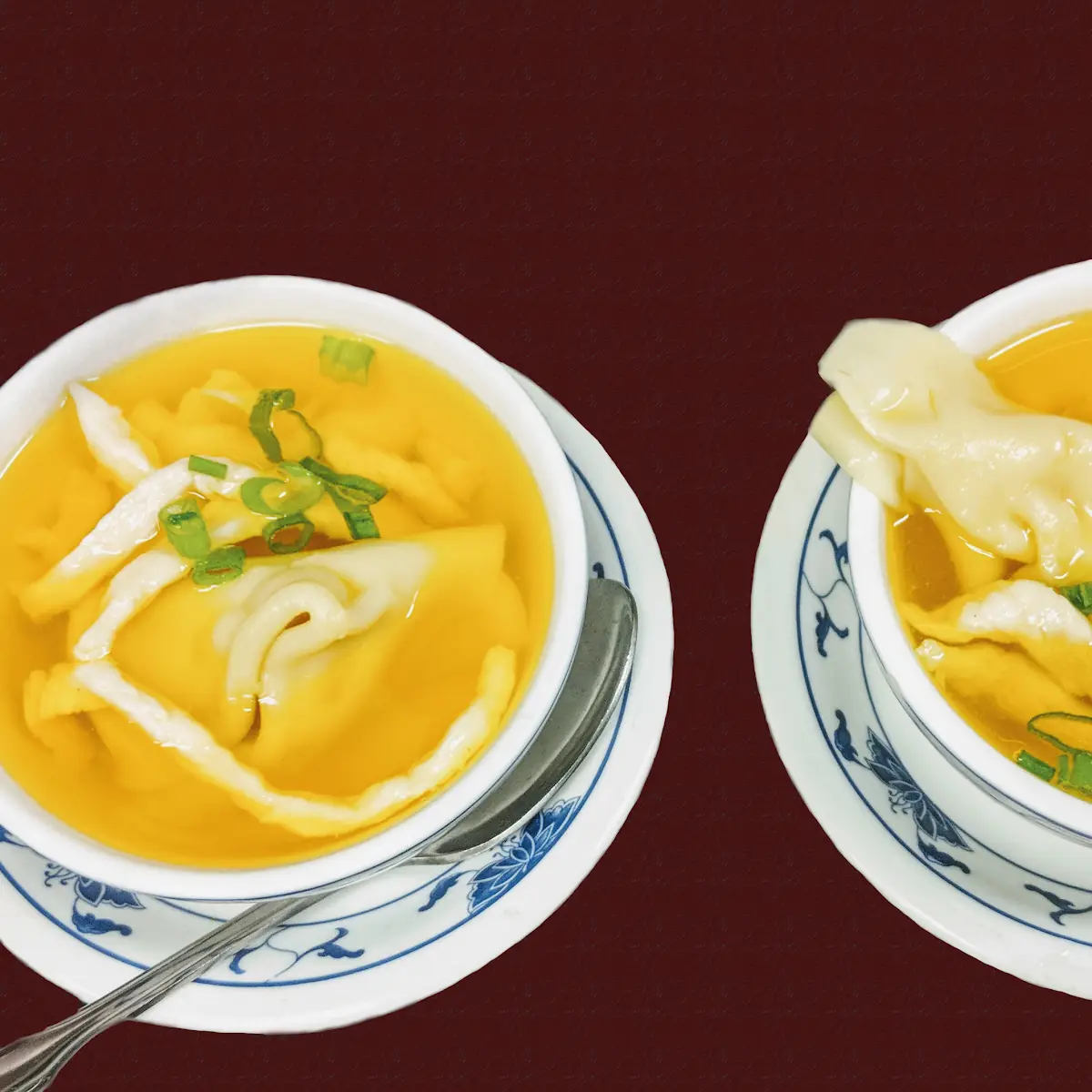 Wonton Egg Drop Hot and Sour
