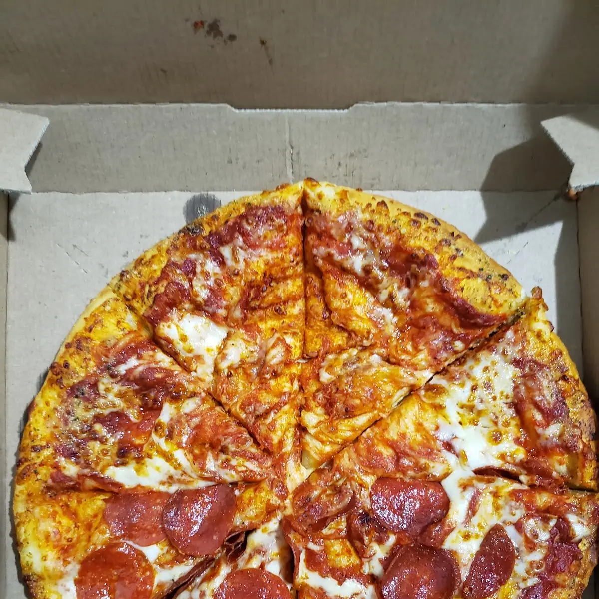 Cheese Pan Pizza w Cheddar Tomatoes