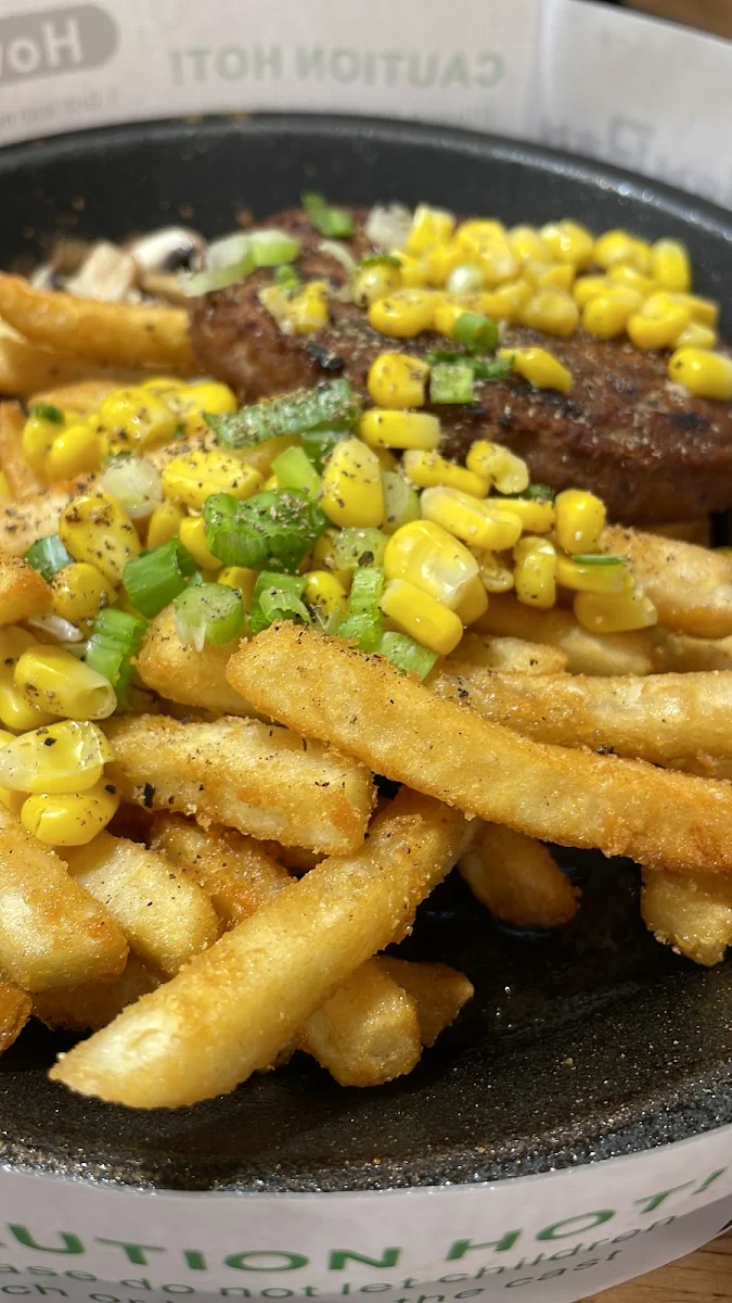 Burger Steak with Mushroom