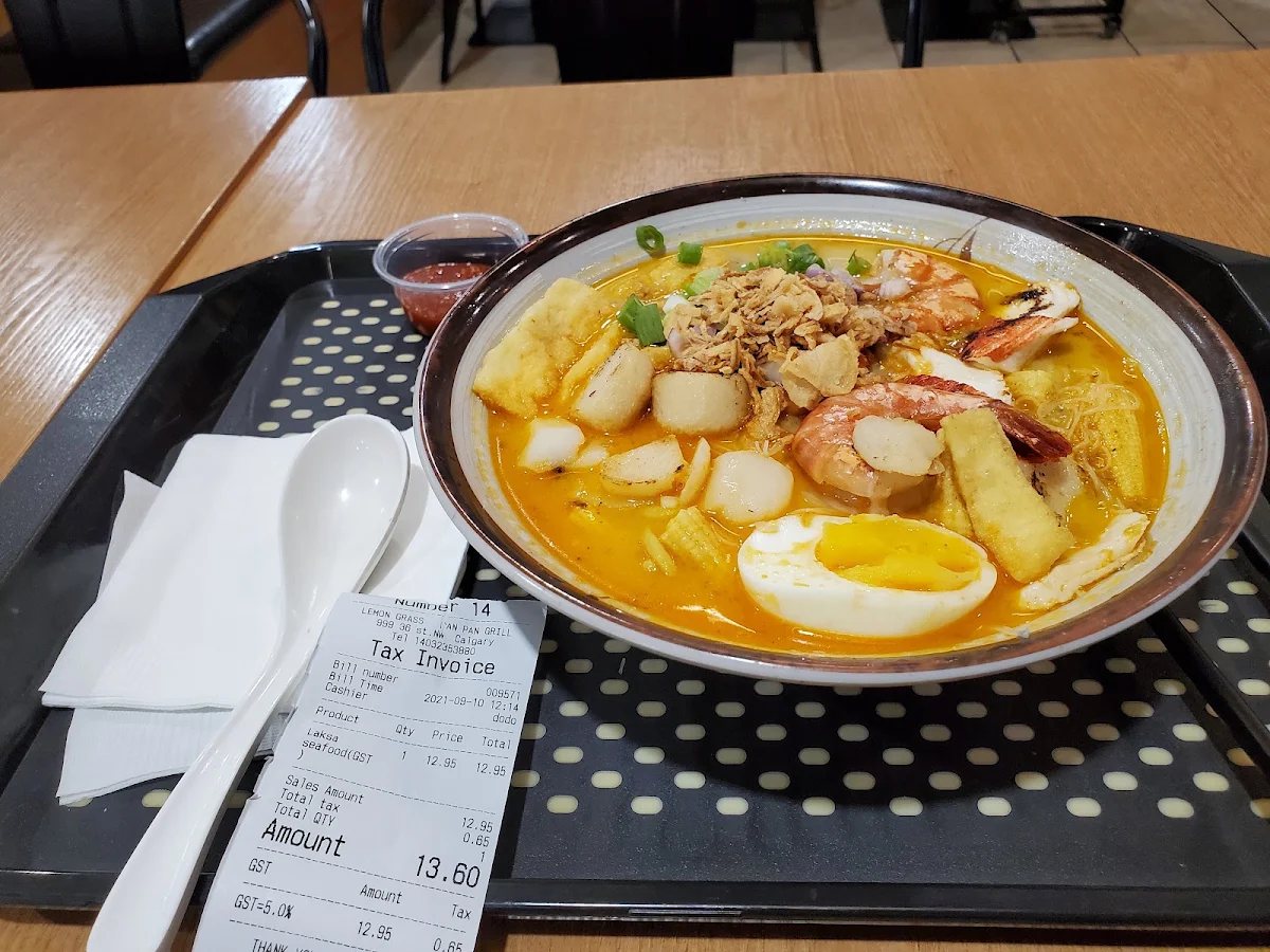 Seafood Curry Noodles Malaysian