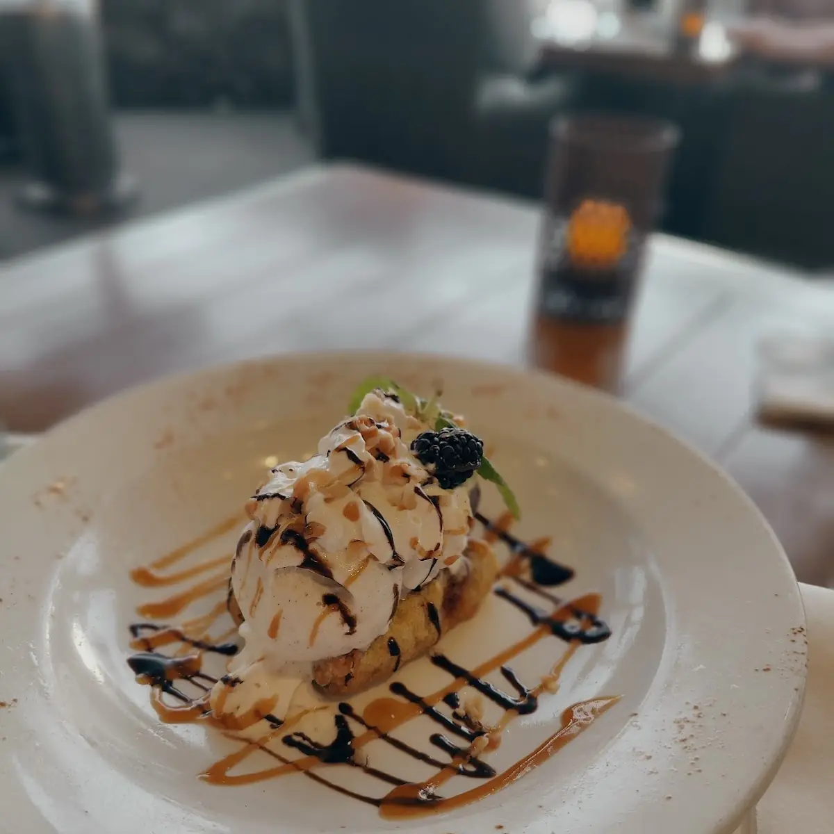 Tempura Banana Split