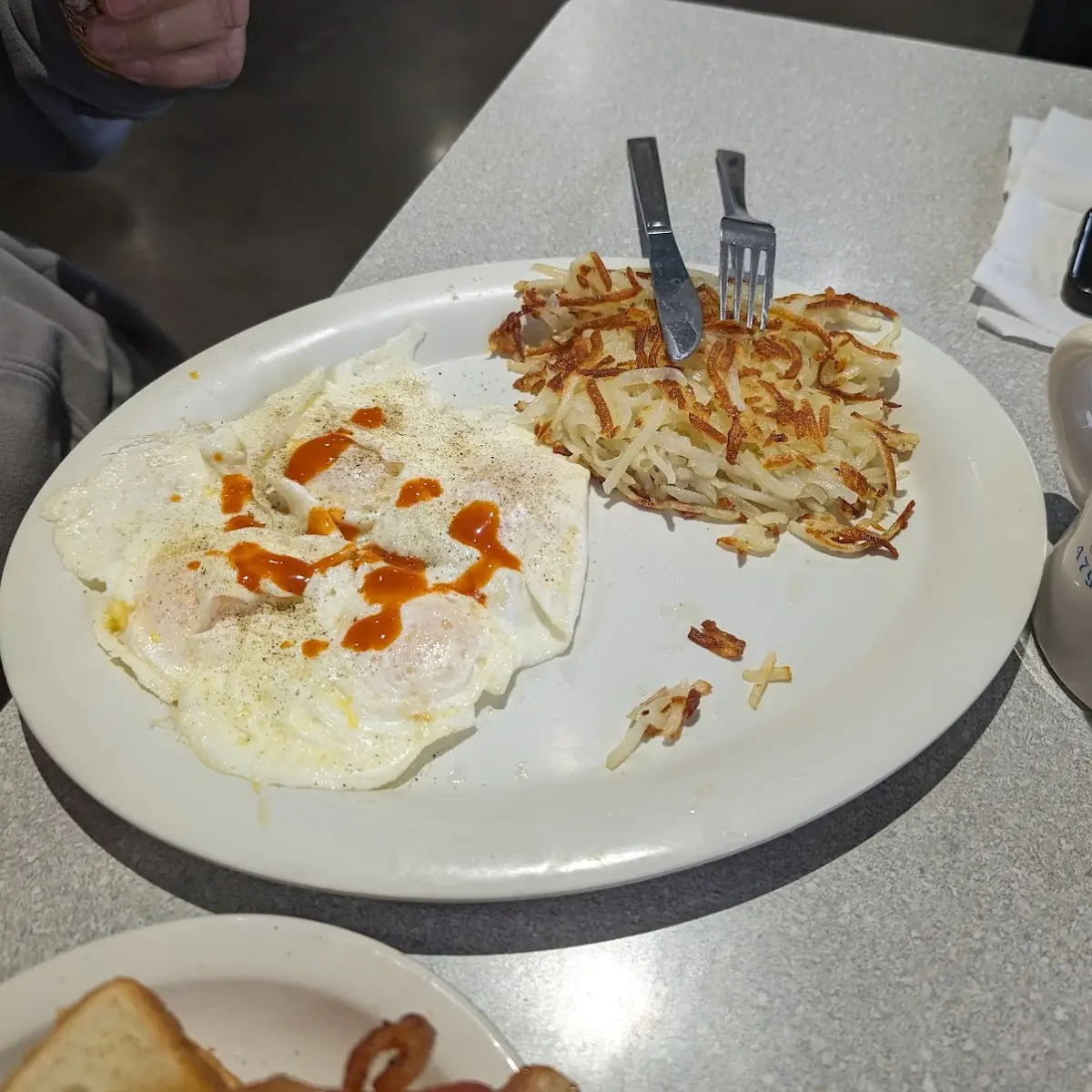 Chicken Fried Chicken with Eggs