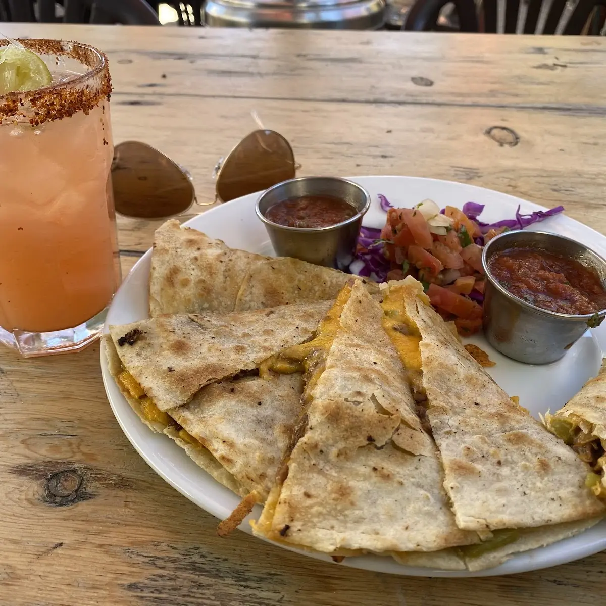 Green Chile Quesadilla