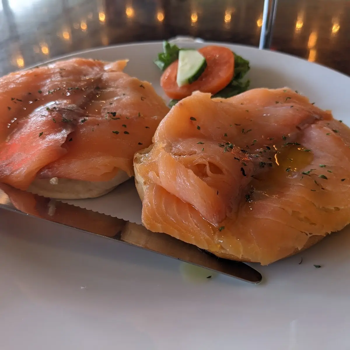 Smoked Salmon Bagel