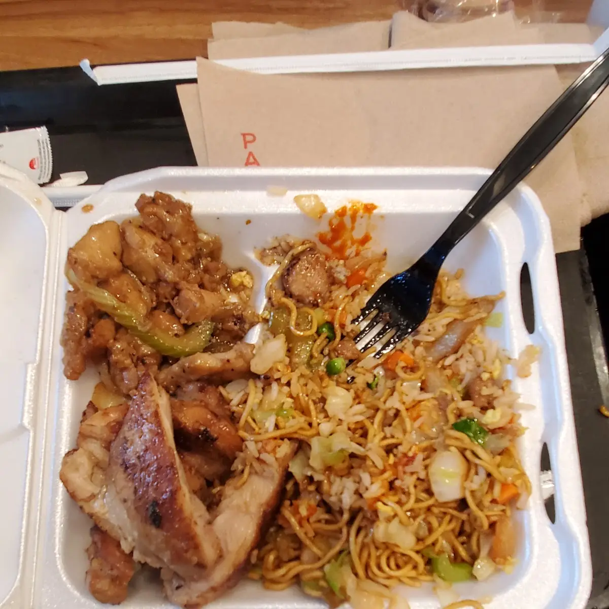 2 Entree Combination Chow Mein