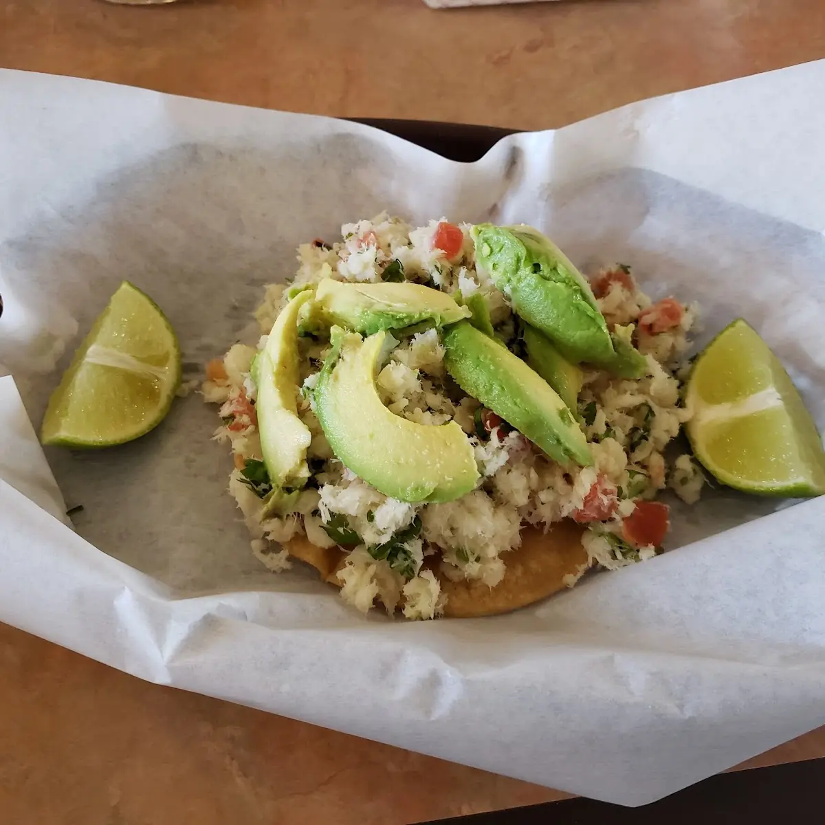 Fish Ceviche Tostada
