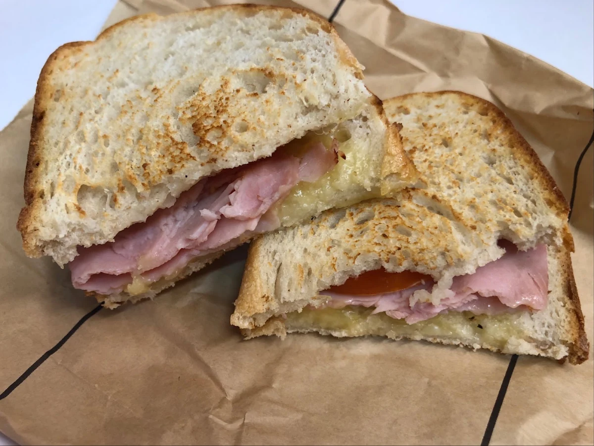 Bacon Egg and Cheese Toasted Sandwich