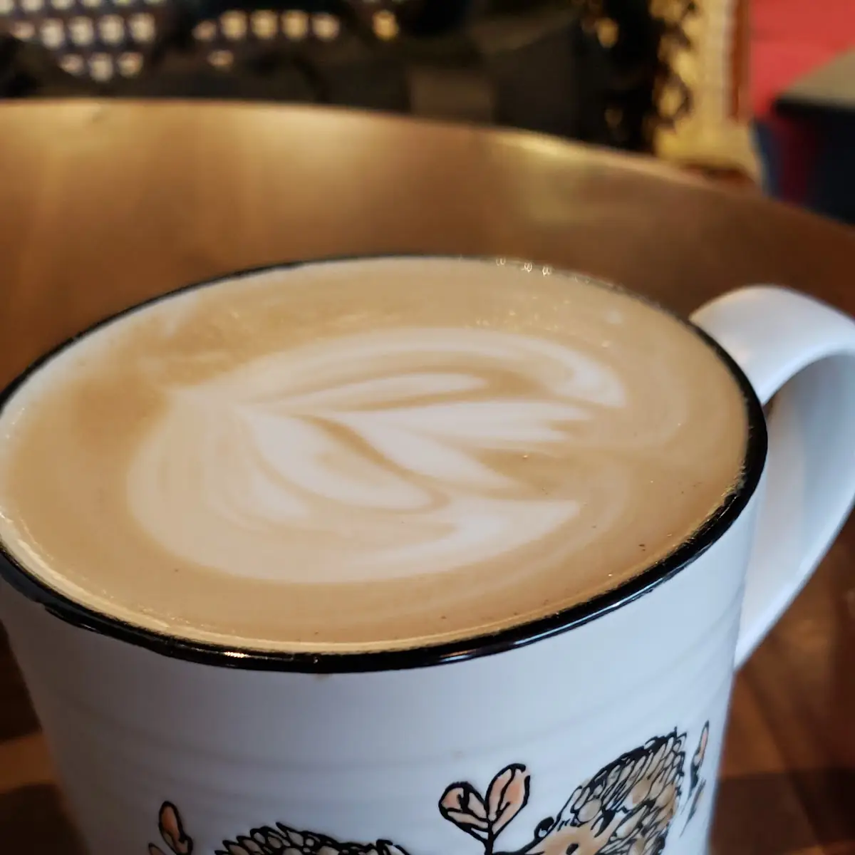 White Chocolate Honey Bear Latte