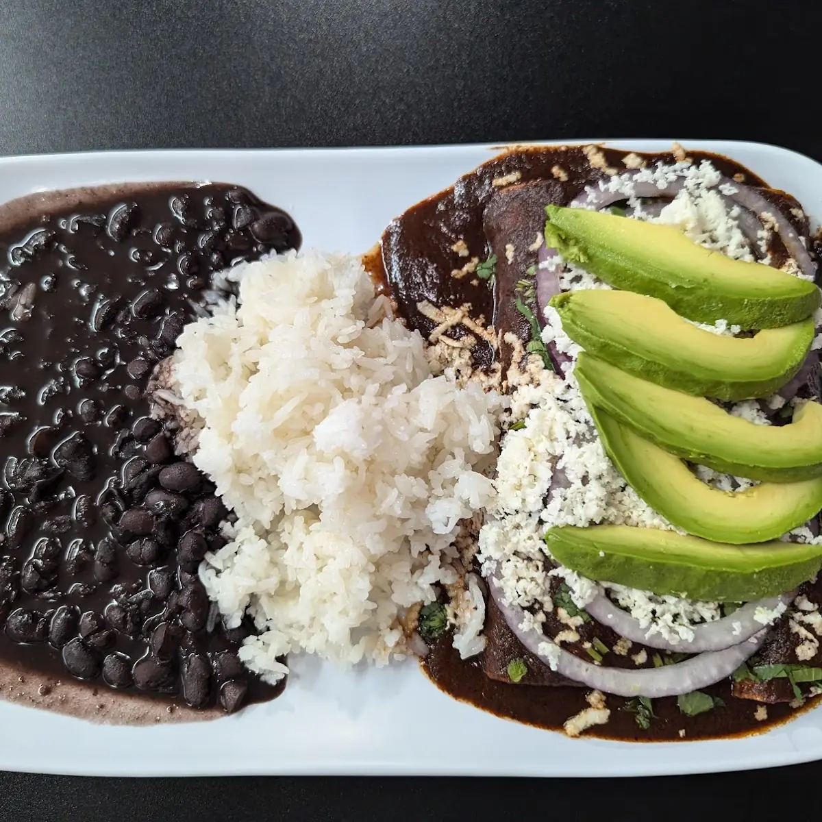 Chicken Mole Enchiladas