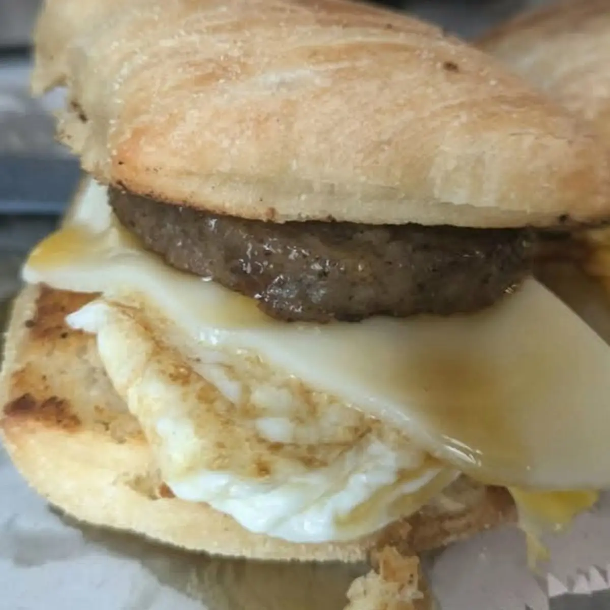English Muffin with Egg