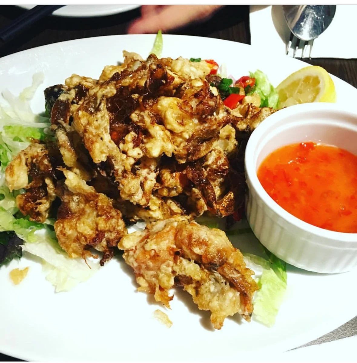 Salt and Pepper Crab, Black Ginger Restaurant