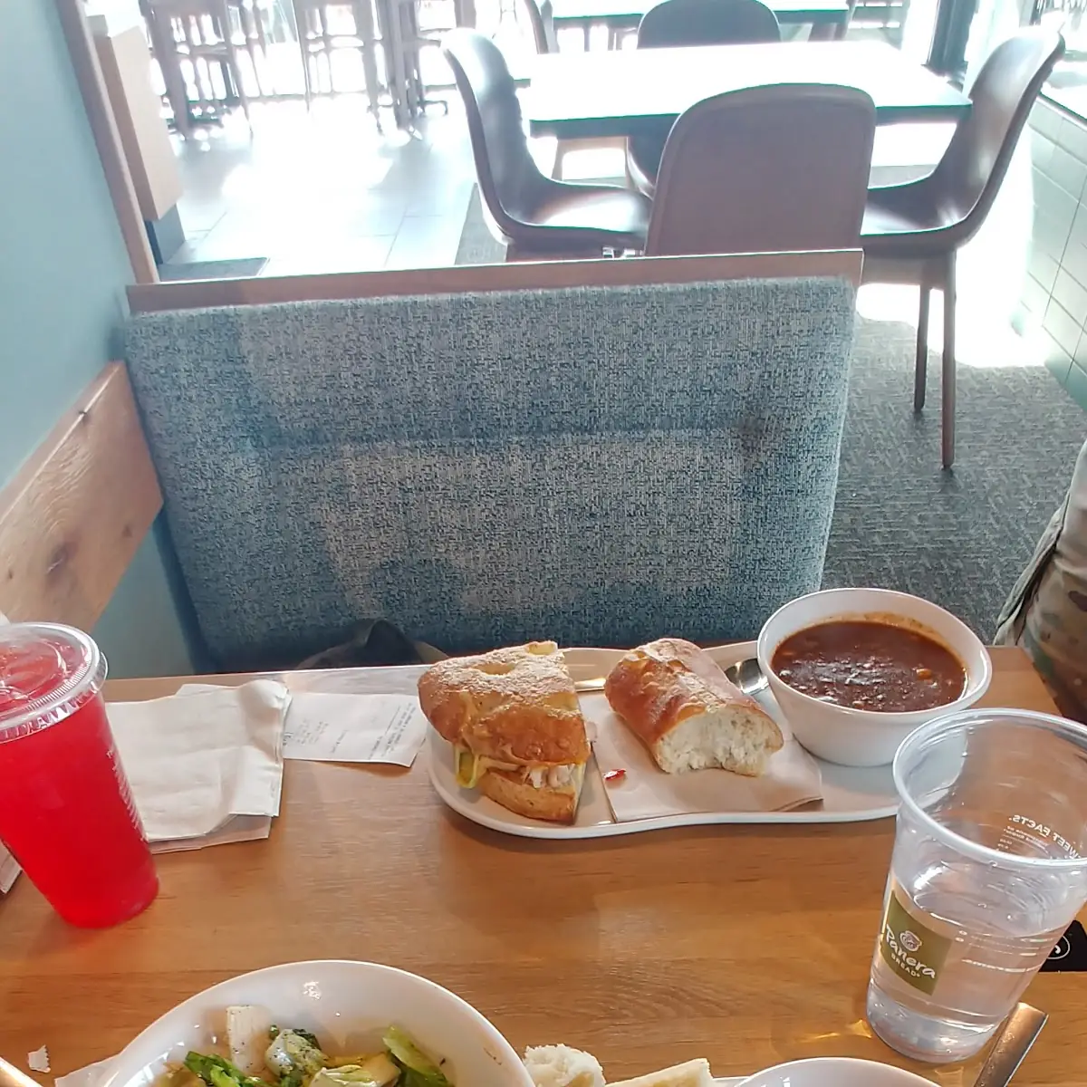Tomato Basil Soup and Salad Combo