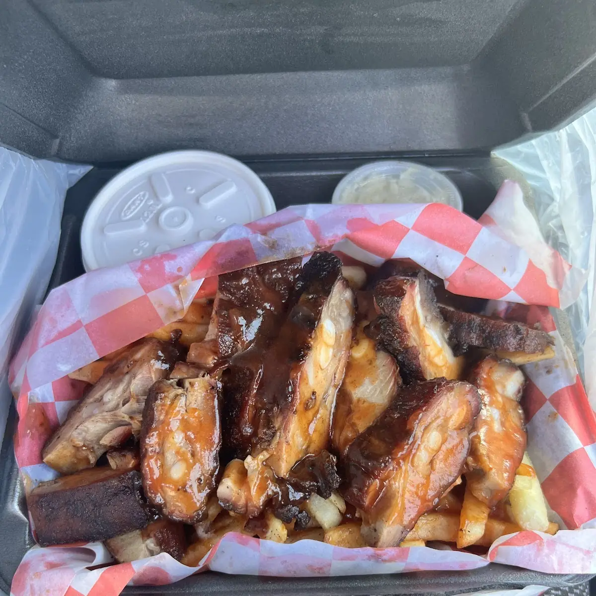 BBQ Wings with Sides