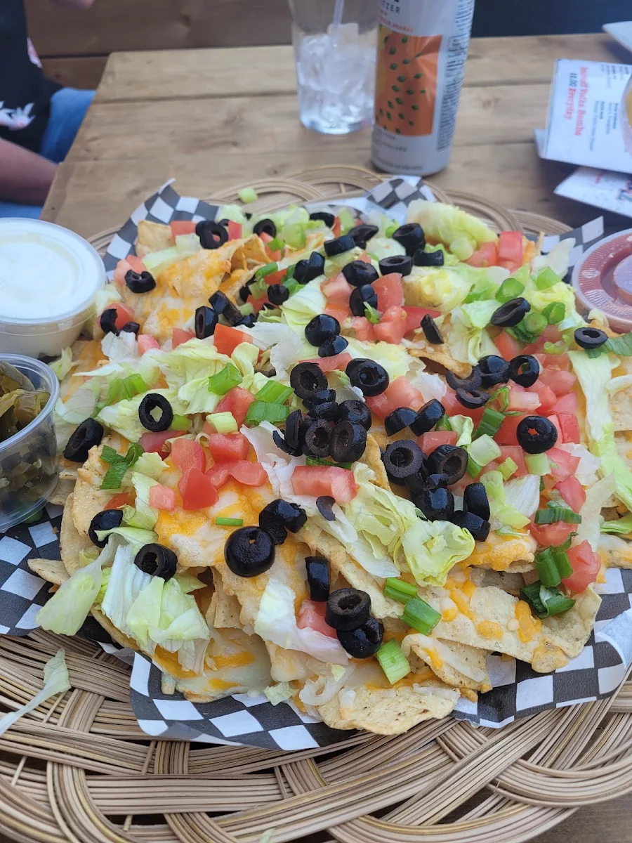 Big Mac Daddy Nachos, Tracie's Place Restaurant and Karaoke