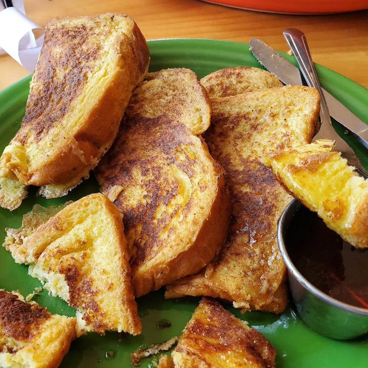 French Toast with Maple Syrup