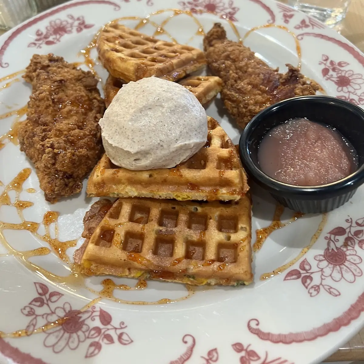 Spicy Chicken & Waffles