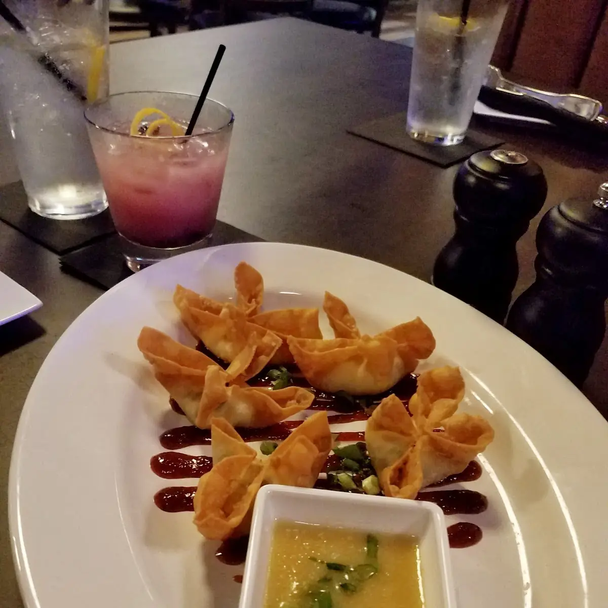 Black Bean Rangoon