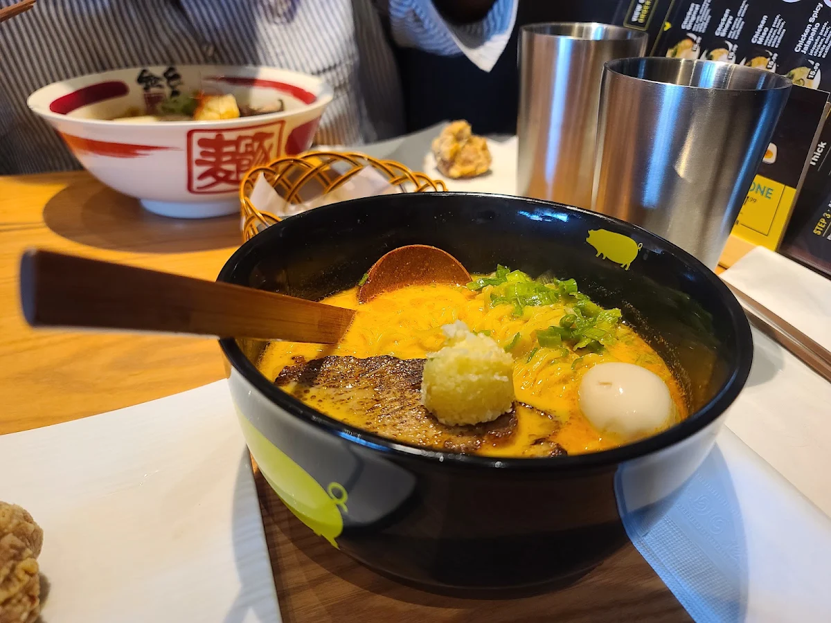 Spicy Garlic Pork Ramen, KINTON RAMEN BRAMPTON