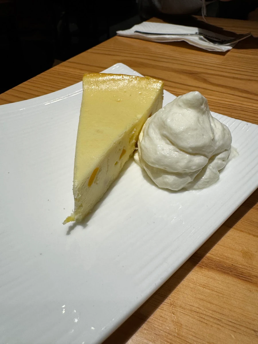 Yuzu Cheese Cake, KINTON RAMEN BRAMPTON
