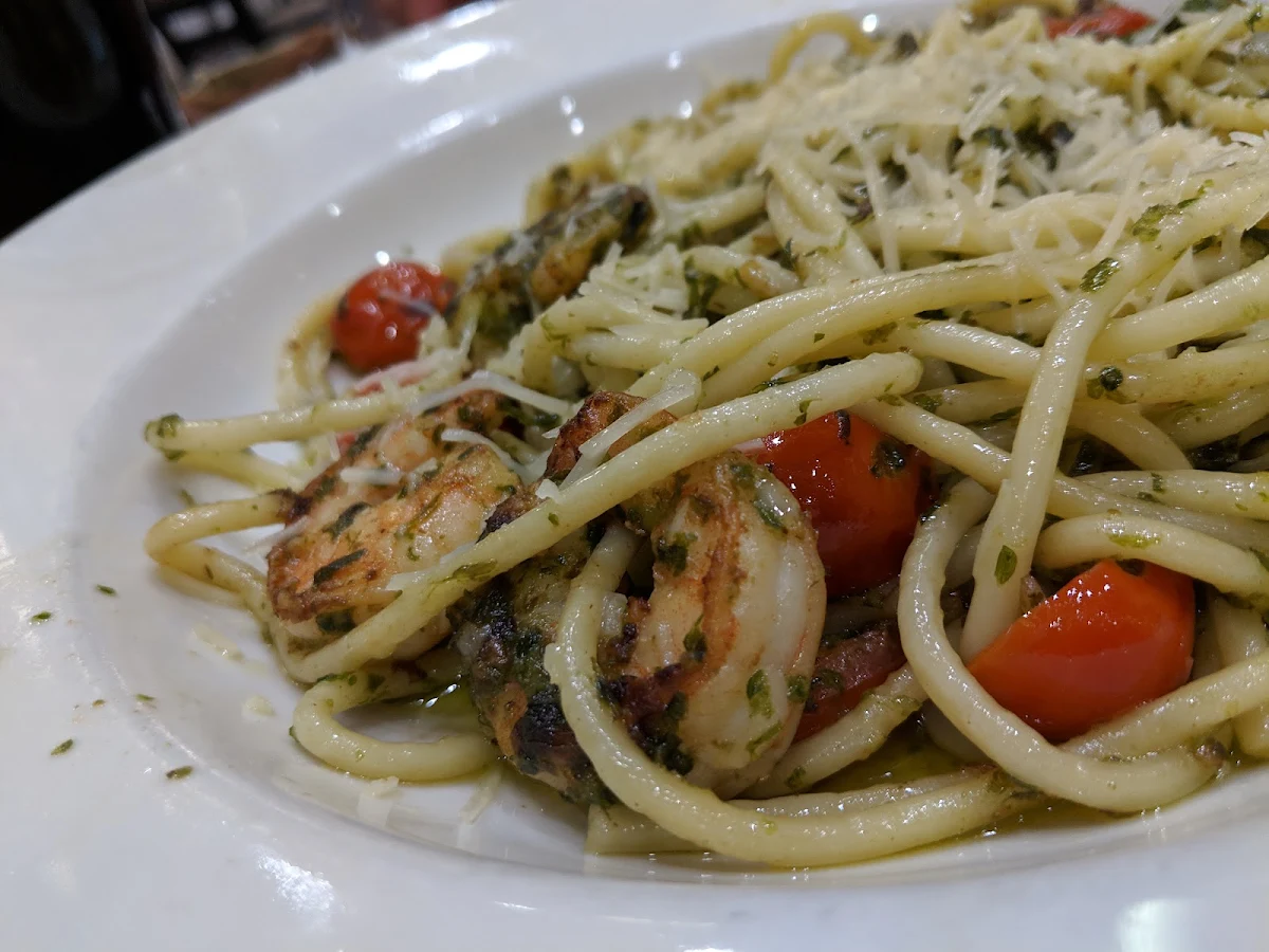 Shrimp Bucatini