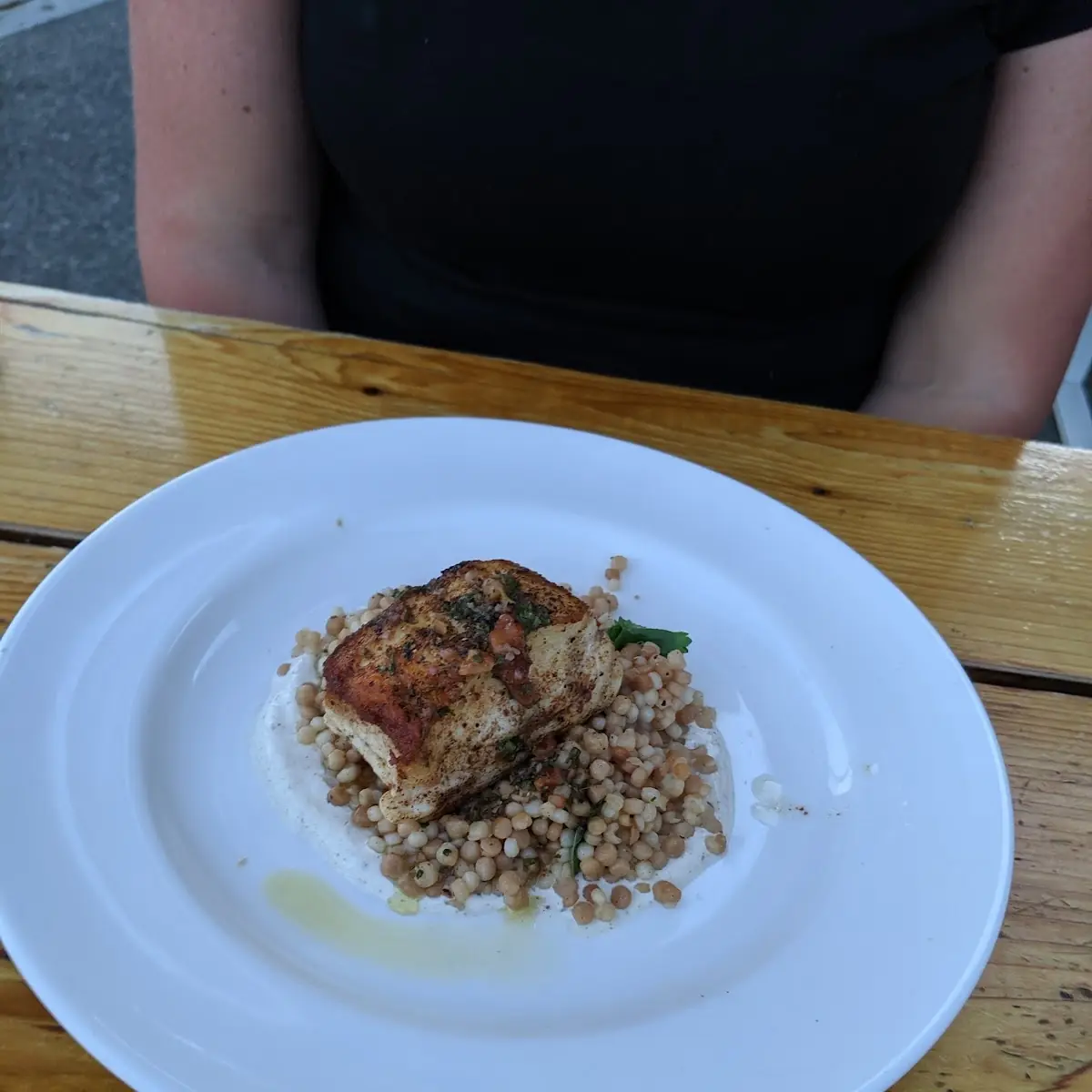 Pan Seared Halibut