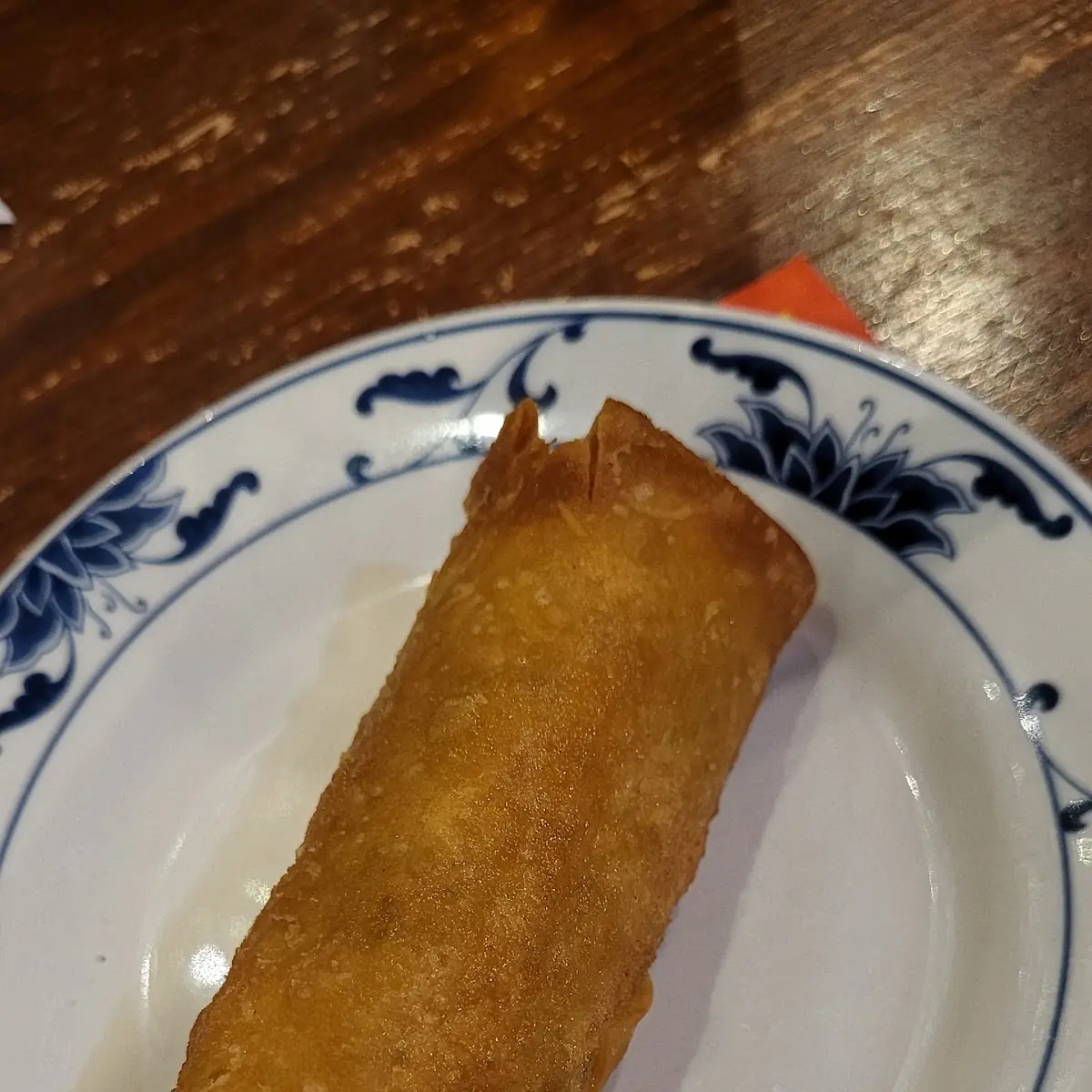 Wonton Soup and Egg Roll