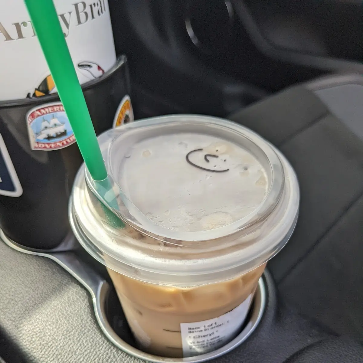 Iced Vanilla Latte