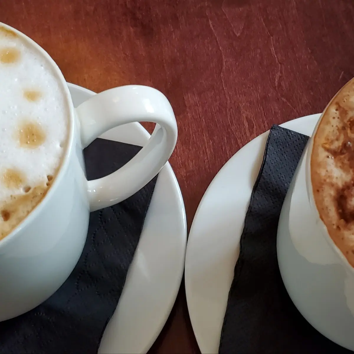 Cappuccino and Mocha