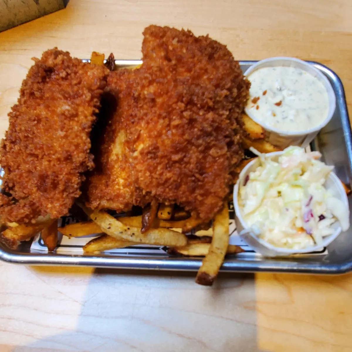 Beer Battered Fish & Chips