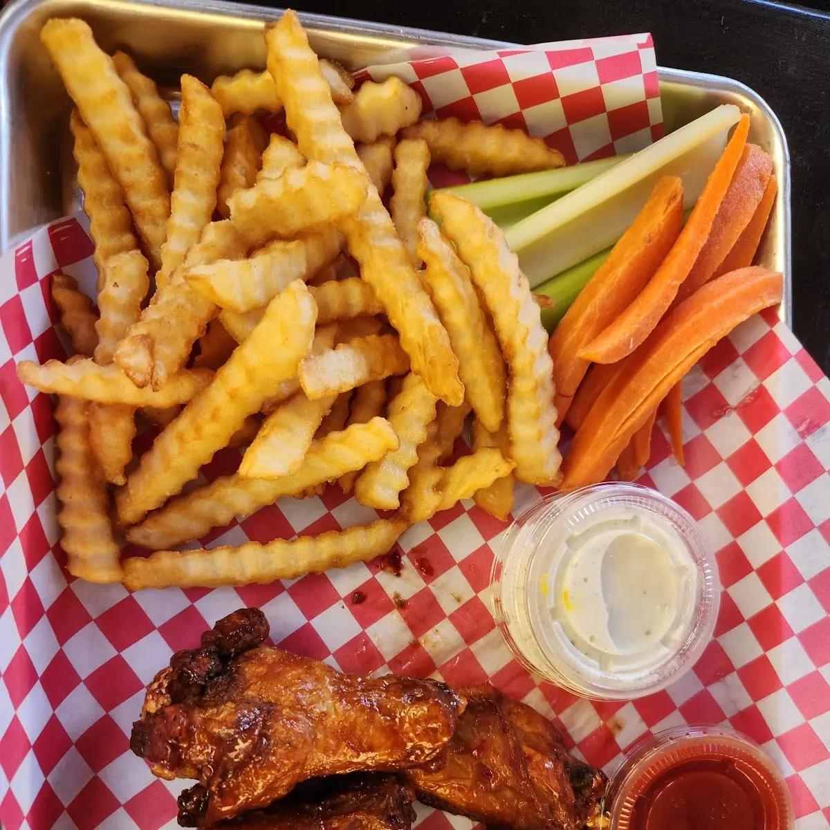 Wings and Fries
