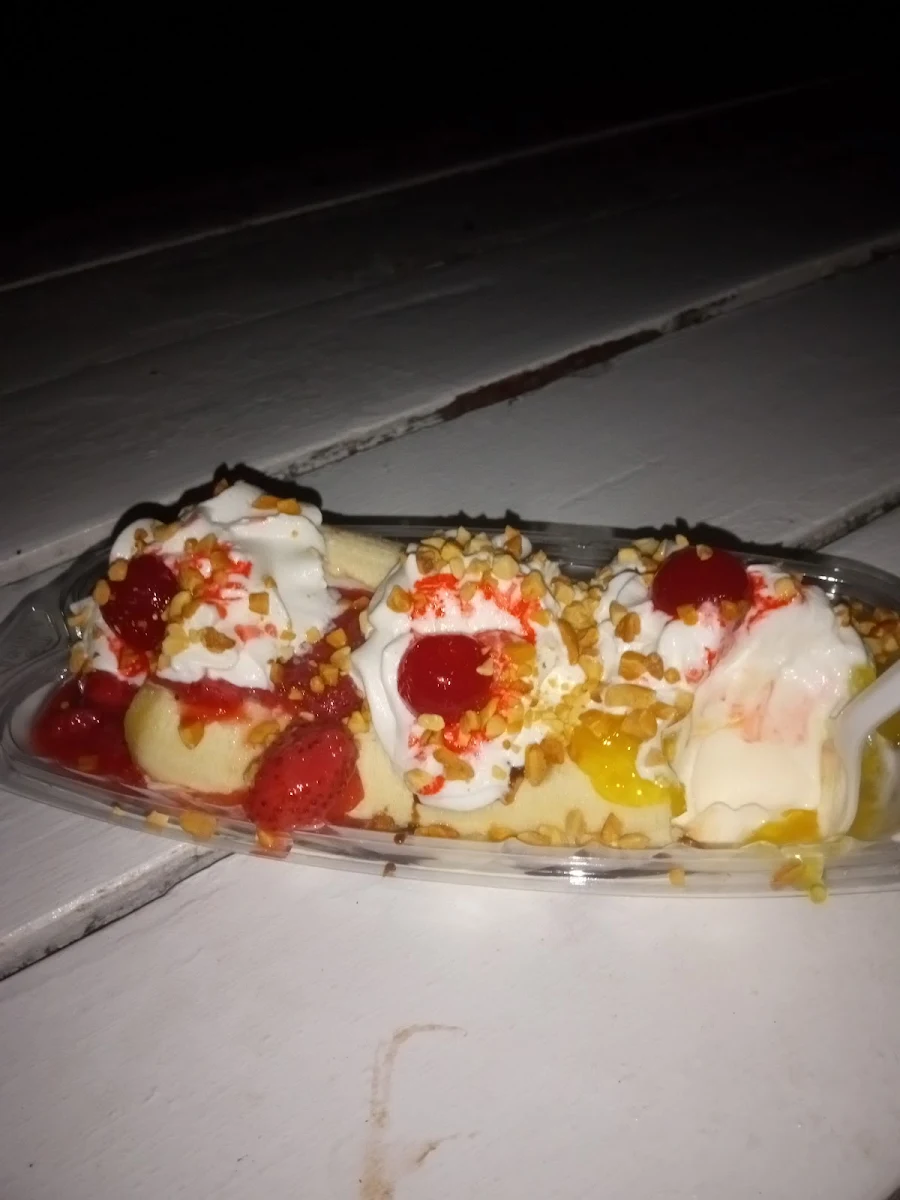 Banana Split Dog