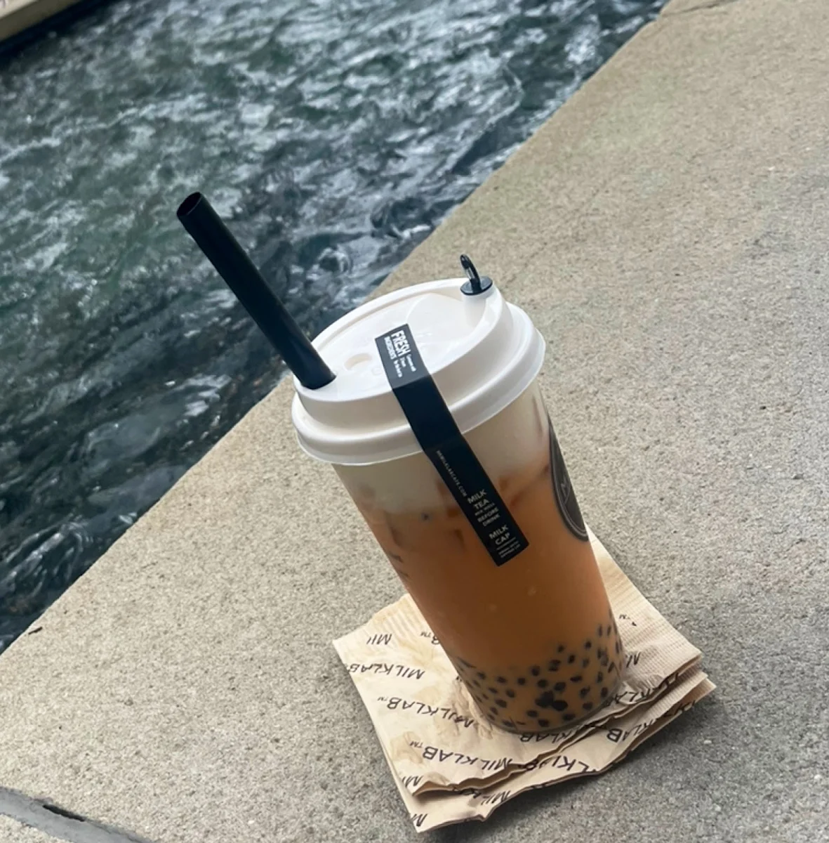 Thai Tea Milk Cap