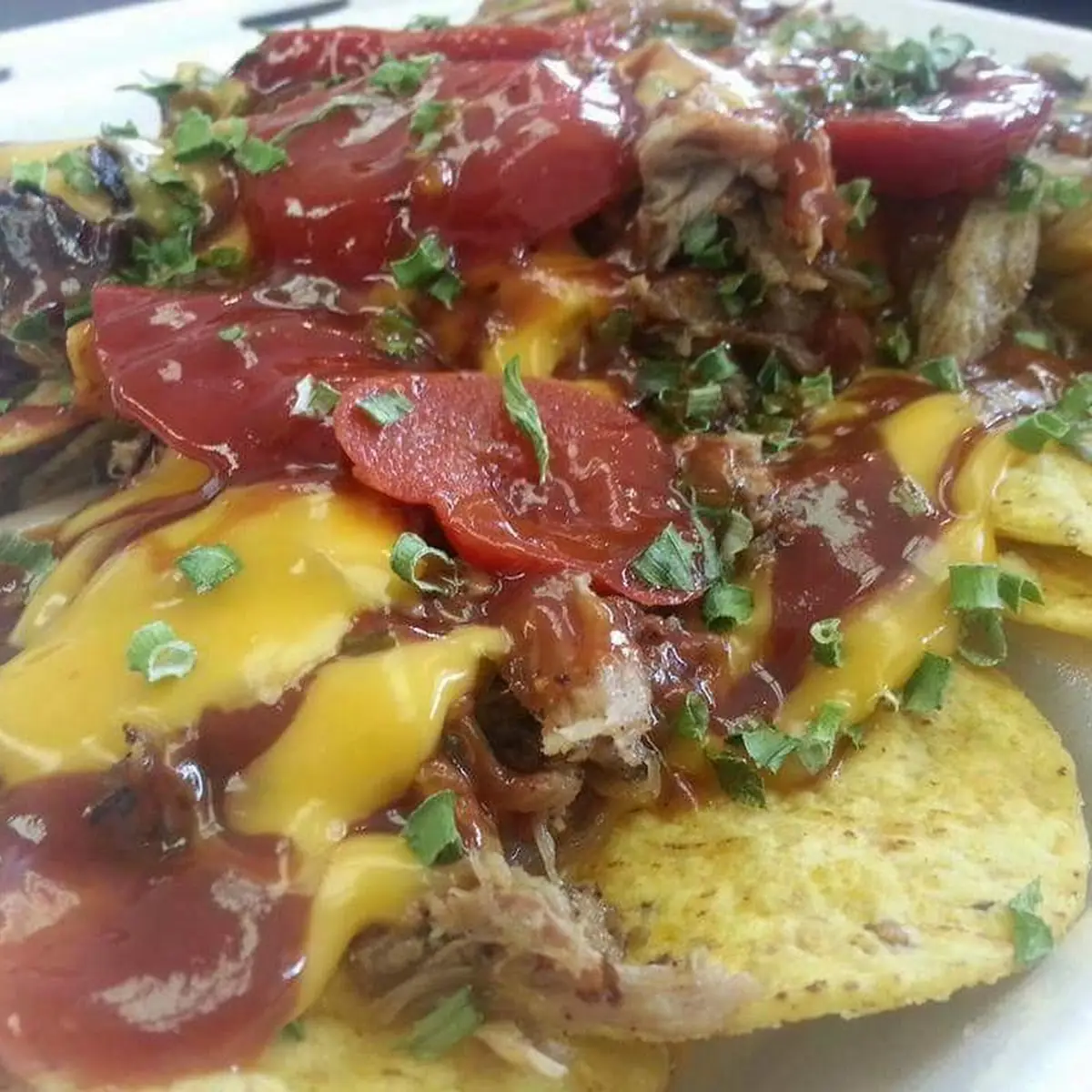 BBQ Nachos Plate 1 Side Only