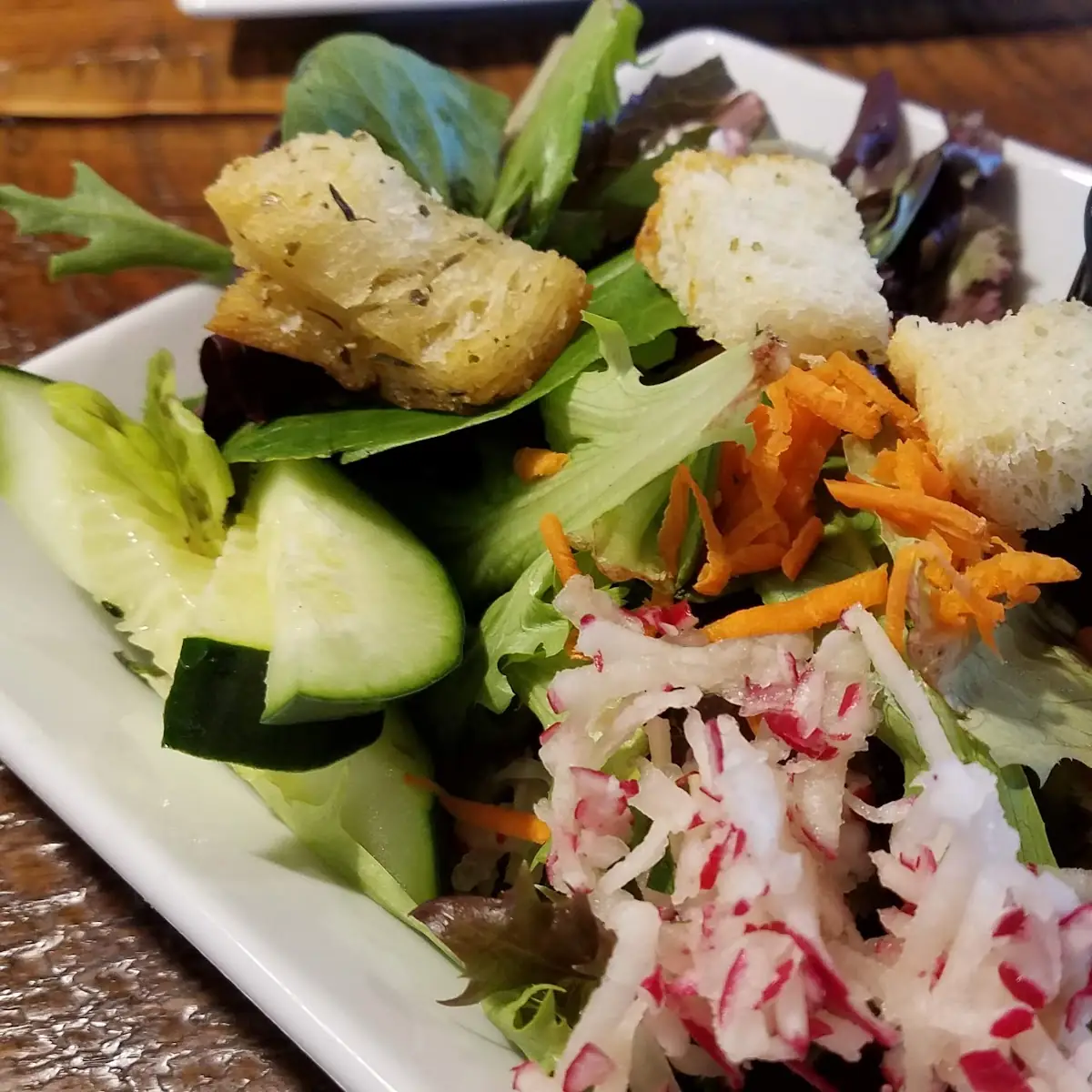 House Side Salad with Ranch Dressing