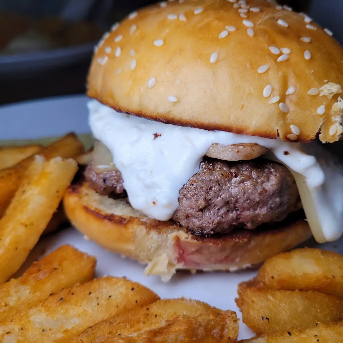 Goat Cheese Burger