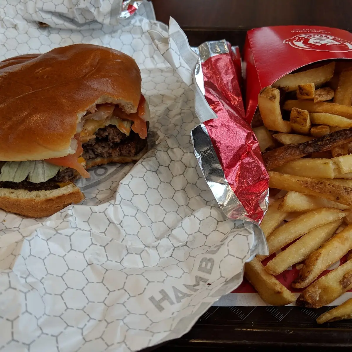 Dave's Double Cheeseburger Combo