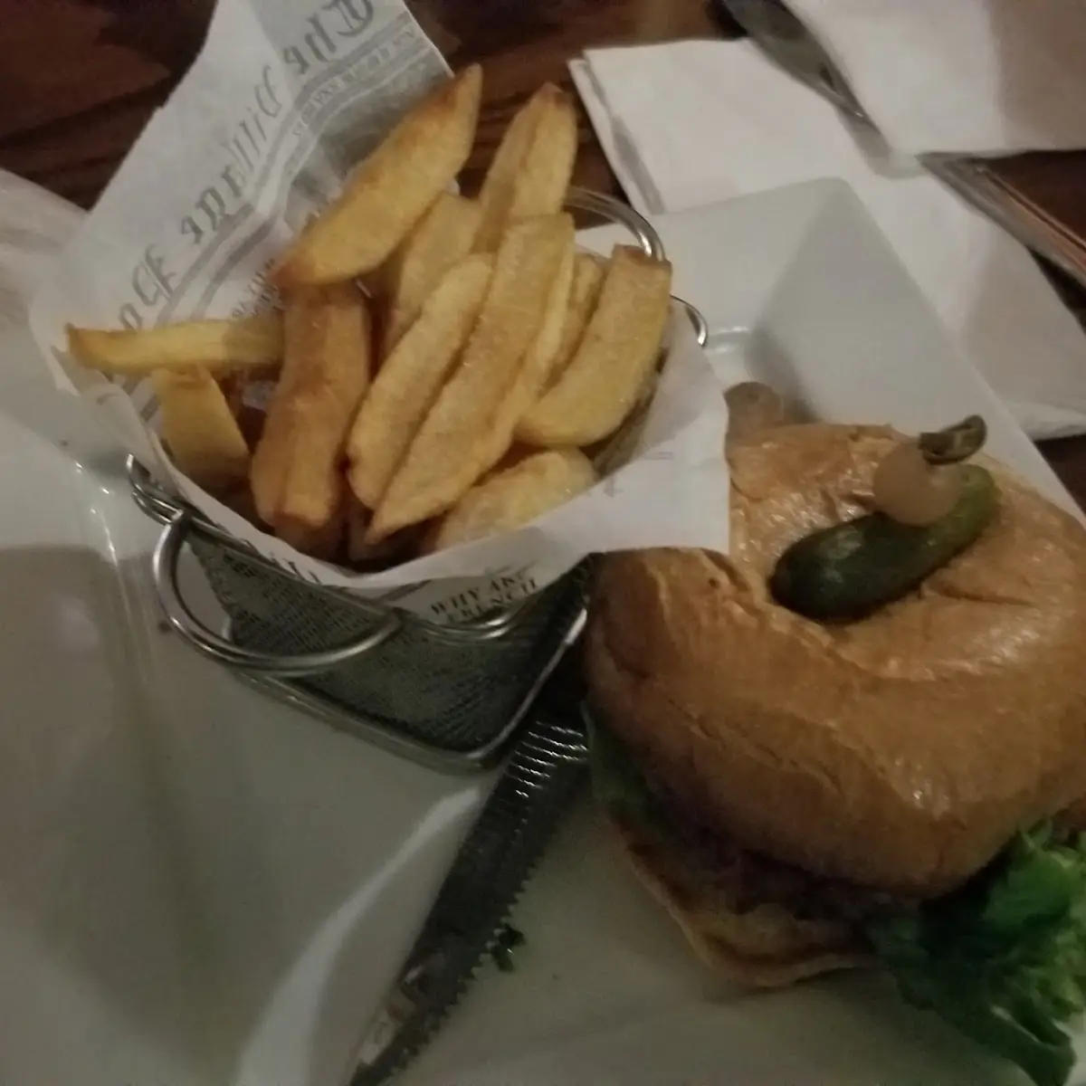 Lamb Burger