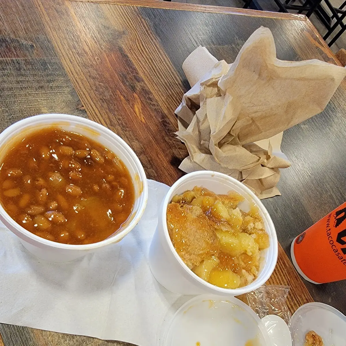 Baked Beans and Apple Pie